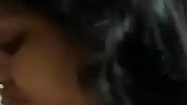 Homely wife sucking dick of her secret lover MMS