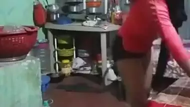 Village girl changing video