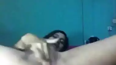 XXX masturbation is an integral part of weekend of skinny Desi teen