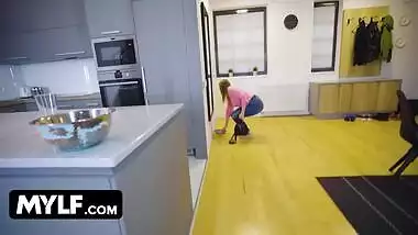 MYLF - Flawless Beauty With Huge Natural Boobs Pleasures Lucky Stud With Her Perfect Curves