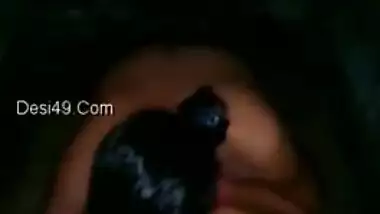 Man catches innocent Indian spouse washing nude XXX body in backyard